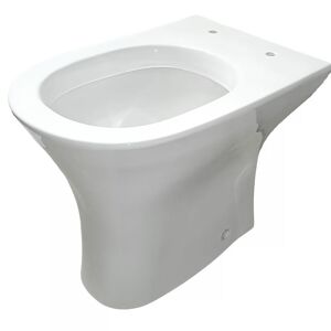 Stand-WC 'Rekia' mit Spülrand weiß
