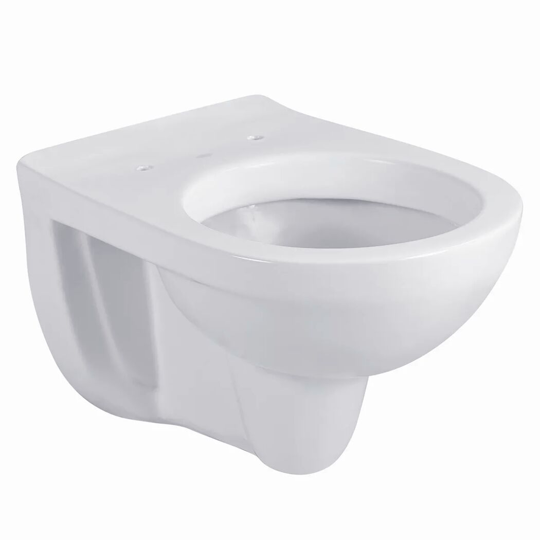 Wand-WC mit Spülrand 'Rekia' weiß