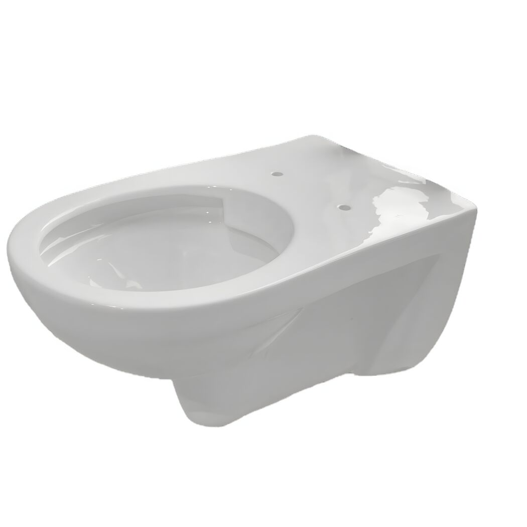 Wand-WC spülrandlos 'Rekia' weiß