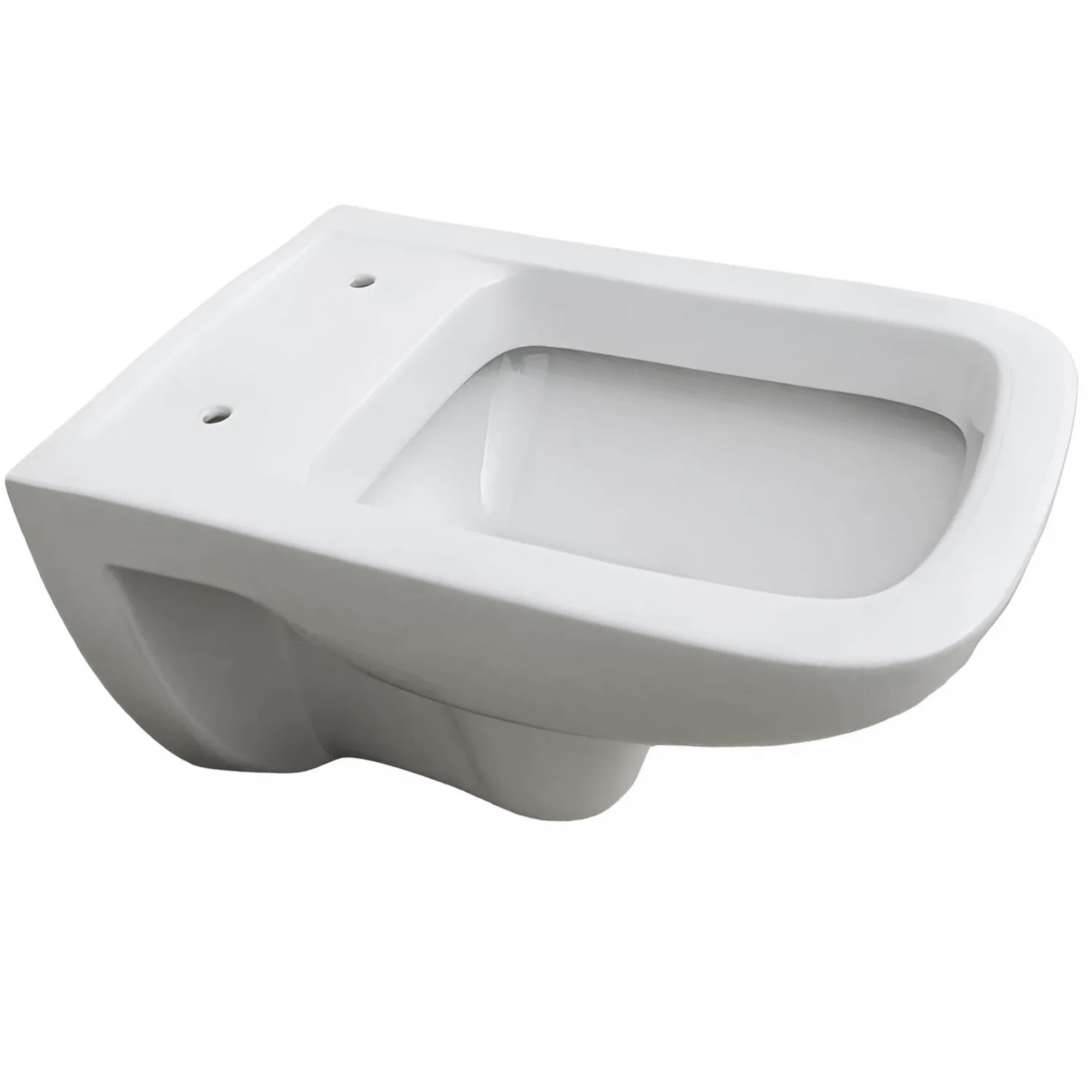 Wand-WC 'Opia' mit Spülrand weiß