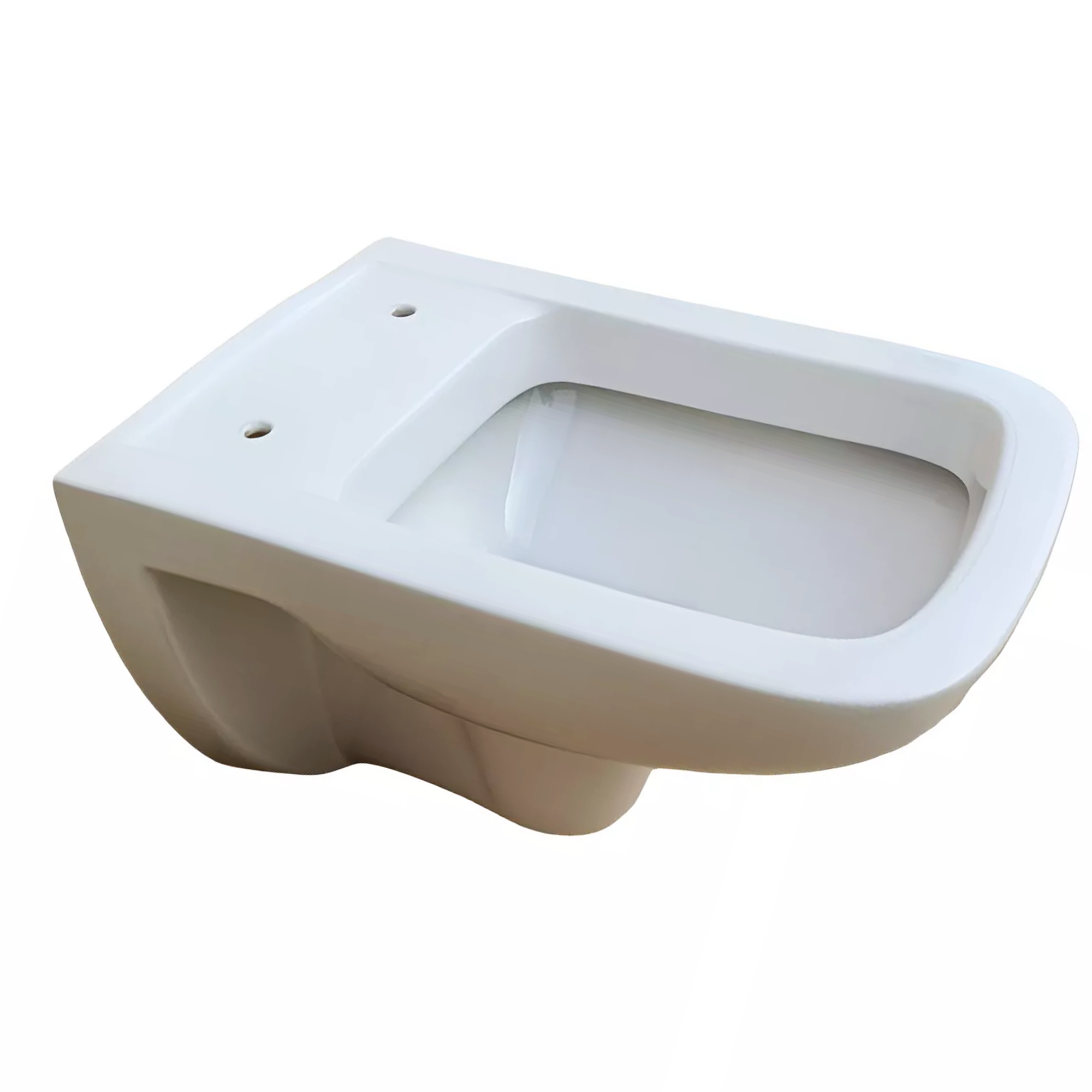 Wand-WC 'Opia' mit Spülrand weiß