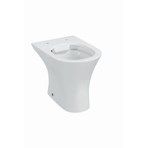 Stand-WC 'Rekia' spülrandlos weiß 36 x 47 x 50 cm