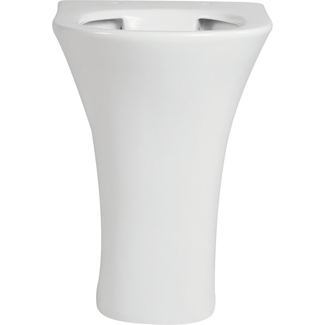 Stand-WC erhöht spülrandlos 'Rekia' weiß
