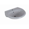 Waschbecken halbrund grau 60 x 51,5 cm