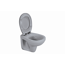 Wand-WC spülrandlos grau 35,5 x 38,5 x 49 cm