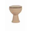 Stand-WC spülrandlos beige