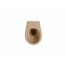Wand-WC spülrandlos beige, ohne WC-Sitz
