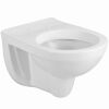 Wand-WC erhöht spülrandlos 'Rekia' weiß