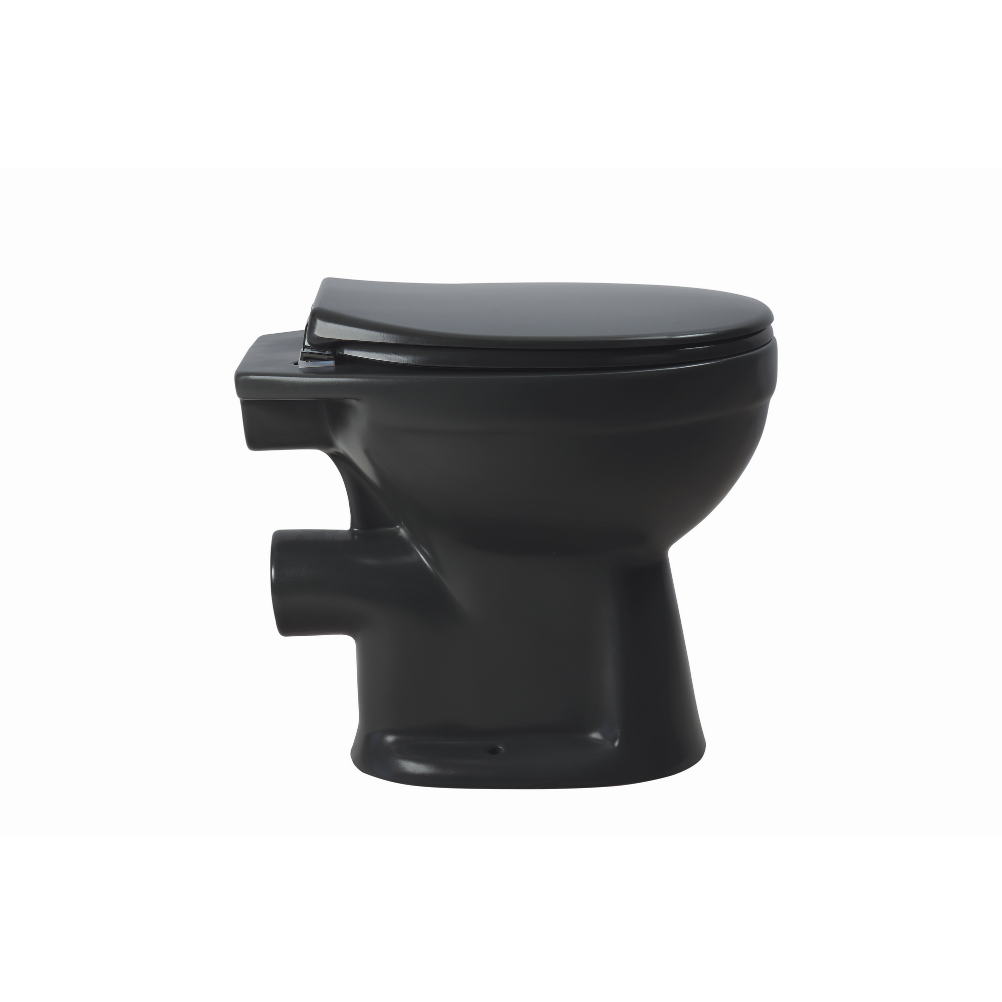 Stand-WC spülrandlos anthrazit 36 x 40 x 49,5 cm