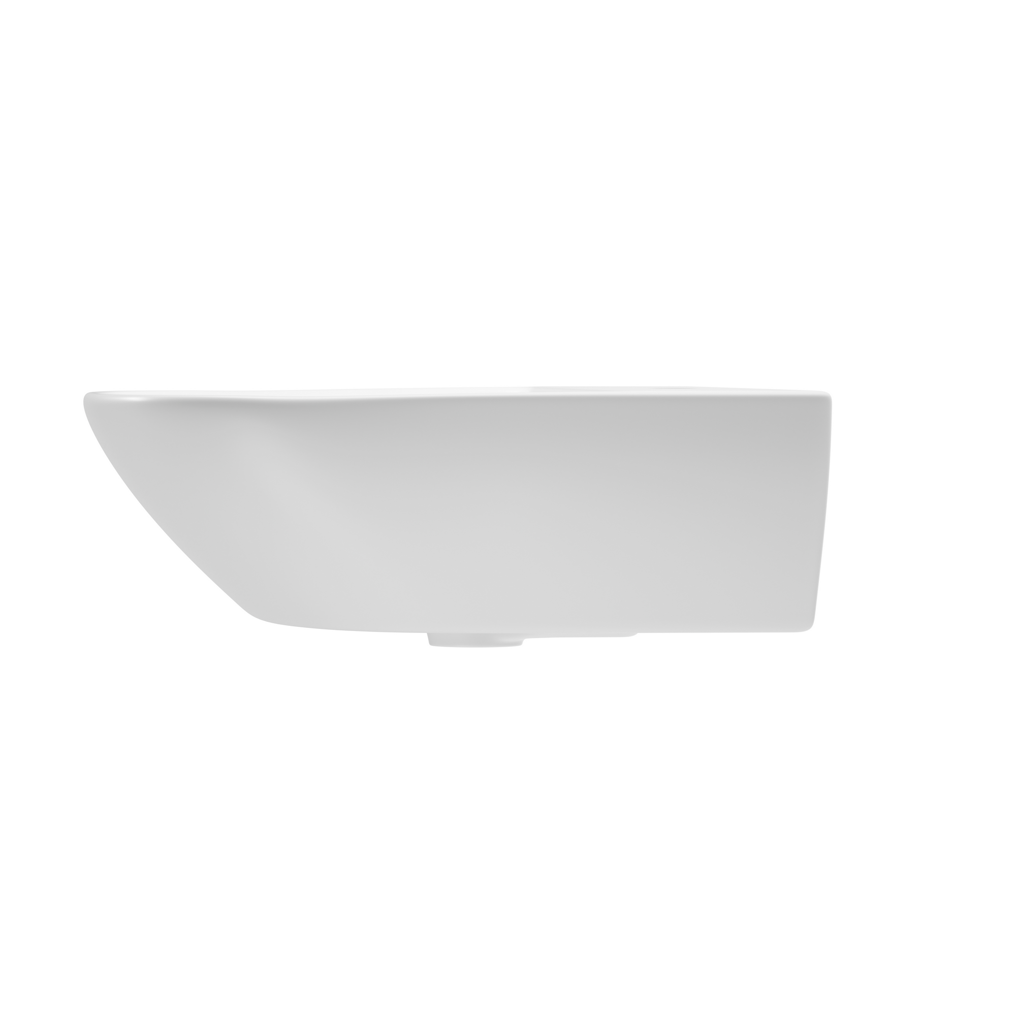 Waschtisch 'Rivo' weiß 60 x 17 x 45 cm