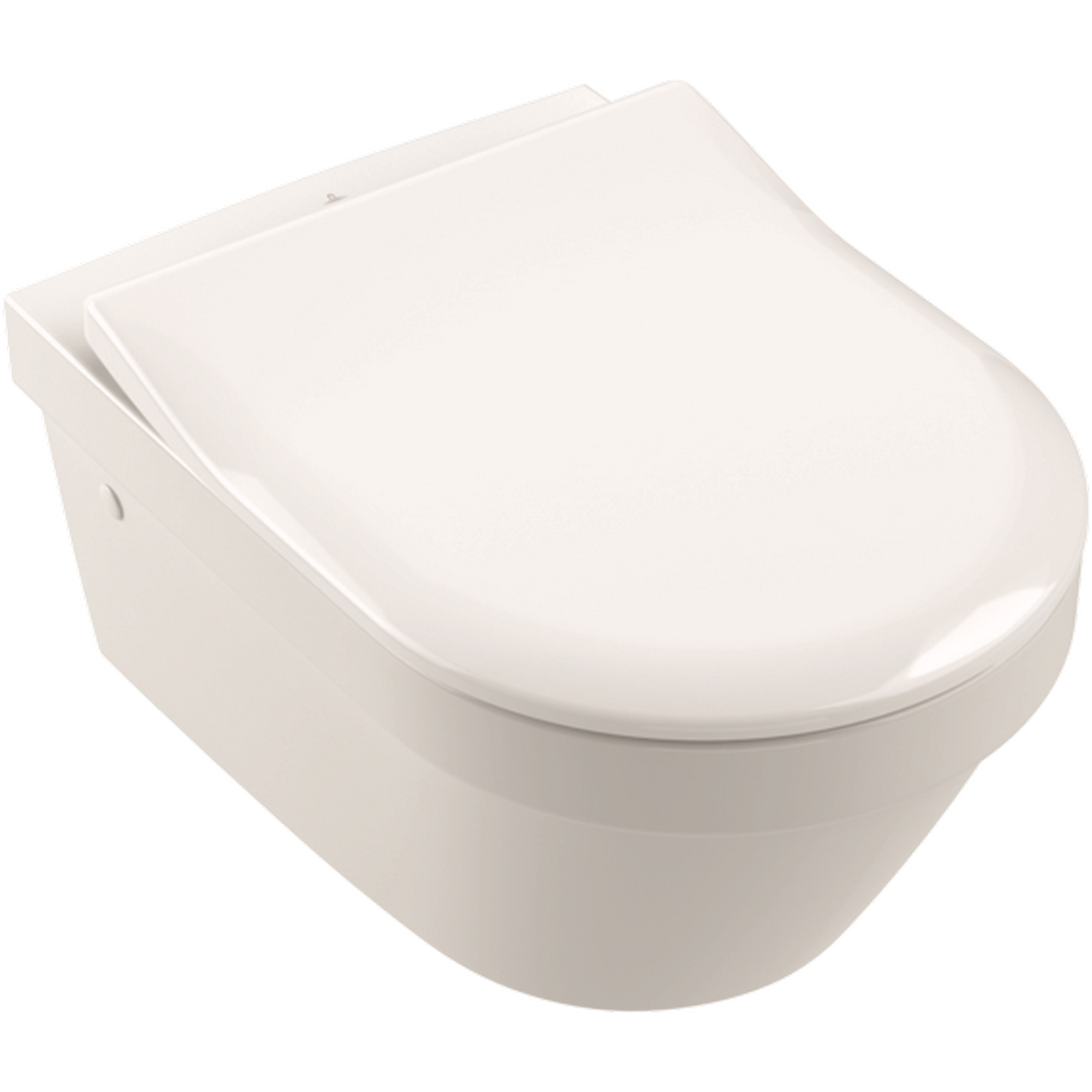 Wand-WC-Set 'Targa Design Plus' spülrandlos weiß 37 x 34,5 x 53 cm + product picture