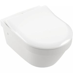 Wand-WC 'Targa Design Plus' inklusive WC-Sitz weiß