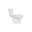 Stand-WC inklusive WC-Sitz, mit Spülrand