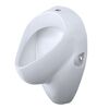 Urinal-Komplettset 'Harmony' mit Druckspüler, ohne WC-Sitz, mit Spülrand