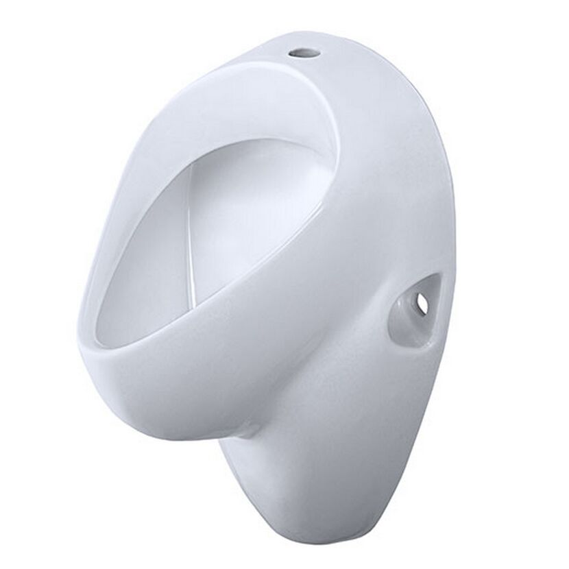 Urinal-Komplettset 'Harmony' mit Druckspüler, ohne WC-Sitz, mit Spülrand