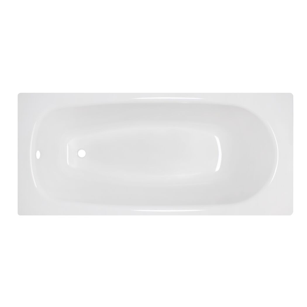 Weisse Badewanne