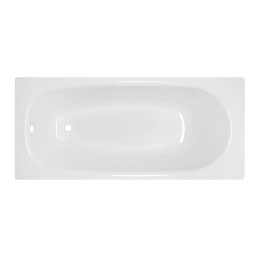 Weisse Badewanne