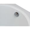 Badewanne Stahl weiß 170 x 75 x 41 cm
