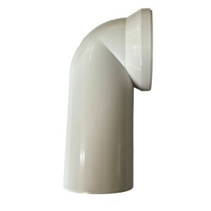 WC-Anschlussbogen weiß 90°