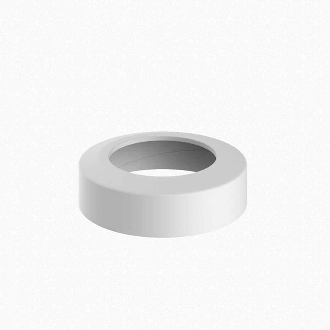 WC-Rosette weiß Ø 110 mm