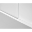 Verkleinertes Bild von Badewannenfaltwand teilgerahmt, aluminiumfarben, 75 x 140 cm, 1-teilig