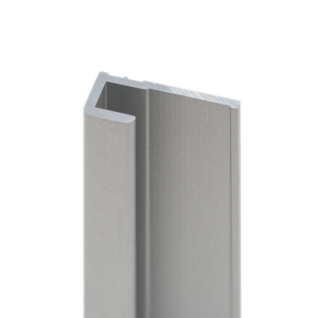 Alu-Endprofil für Duschrückwände
