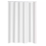 Duschvorhang Textil weiß 180 x 200 cm, Beschwerungsband