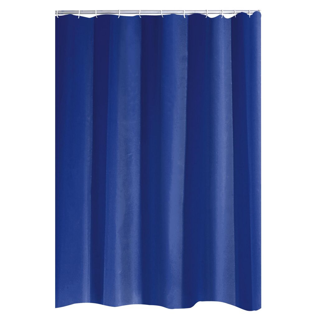 Duschvorhang blau 120 x 200 cm