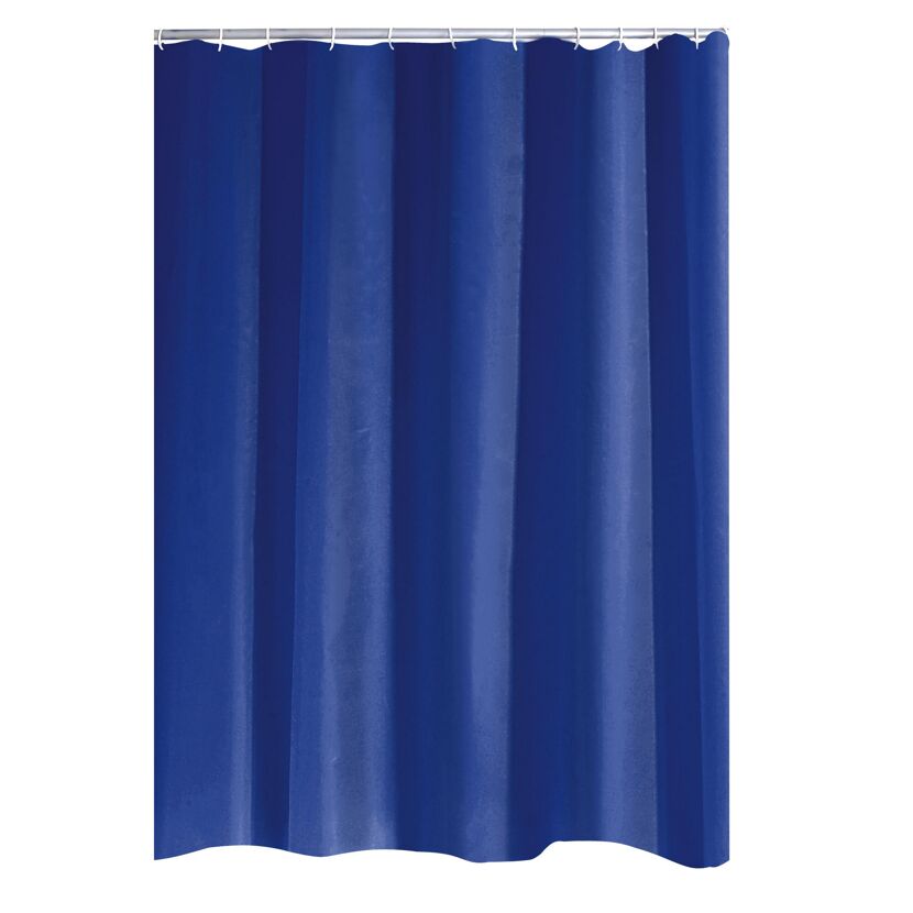 Duschvorhang blau 120 x 200 cm