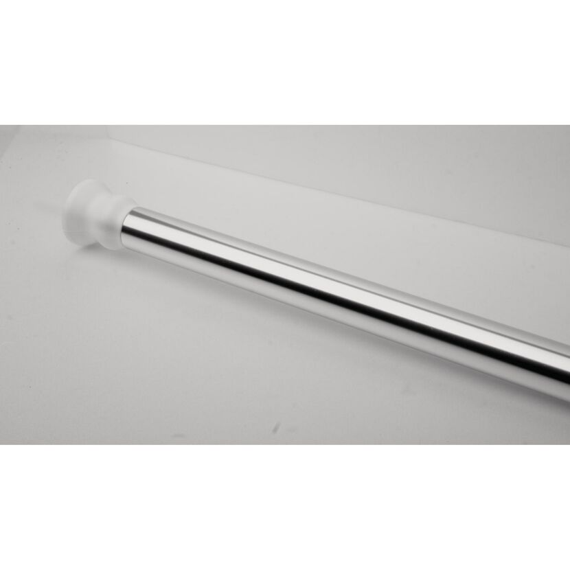 Federstange verchromt 110 - 245 cm