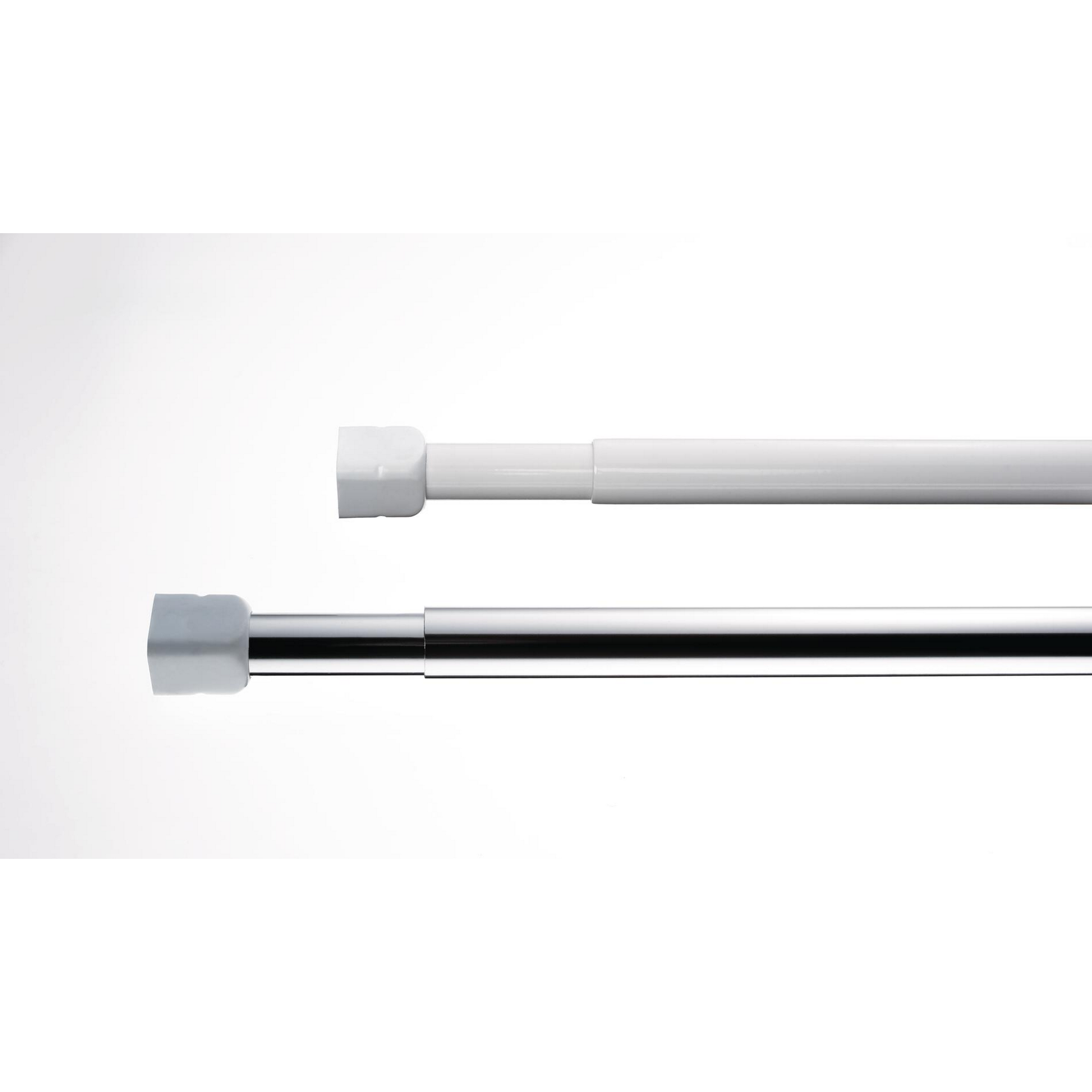Federstange verchromt 110 - 185 cm