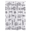 Duschvorhang Textil Neptun 120 x 200 cm