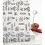 Duschvorhang Textil 'Neptun' grau 120 x 200 cm