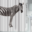 Verkleinertes Bild von Duschvorhang Zebra Black 180 x 200 cm