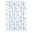 Duschvorhang 'Helgoland' blau 120 x 200 cm