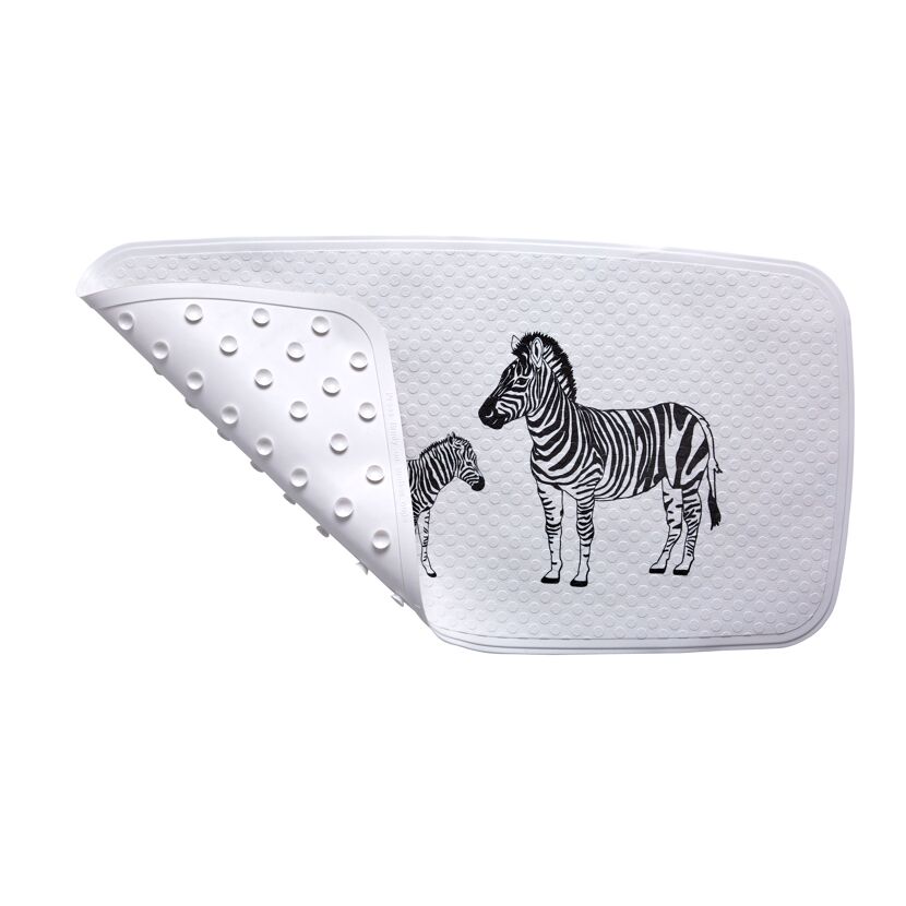 Badewanneneinlage mit Zebra-Motiv