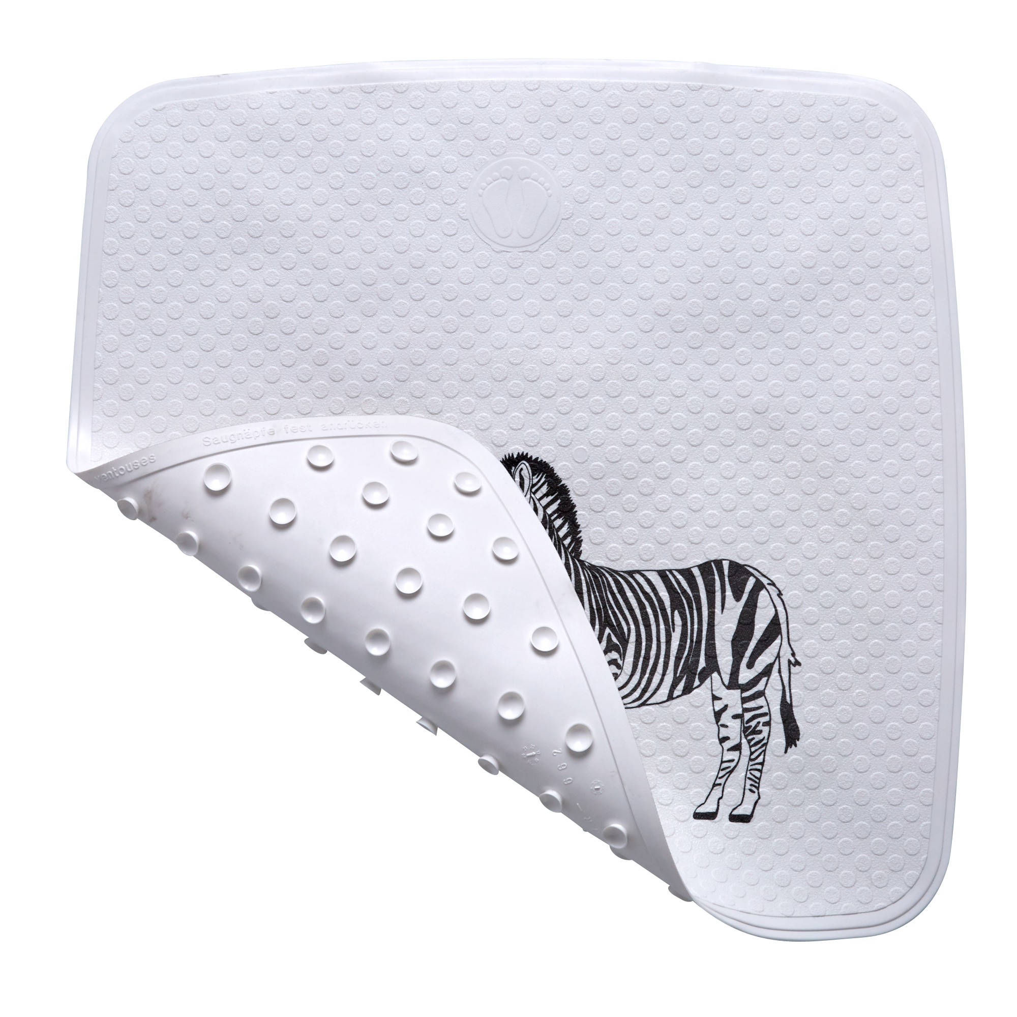 Duscheinlage Zebra 54 x 54 cm + product picture