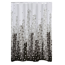 Verkleinertes Bild von Duschvorhang 'Skyline' Textil schwarz 180 x 200 cm