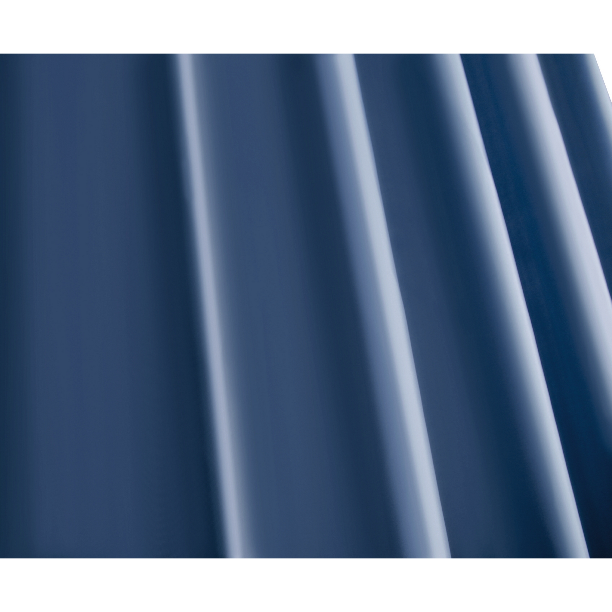 Duschvorhang 'Embosa' Textil dunkelblau 180 x 200 cm + product picture