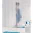 Duschvorhang 'Stripe' Folie Stripe semitransparent 180 x 200 cm