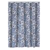 Duschvorhang 'Paisley' blau 180 x 200 cm