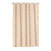 Duschvorhang 'Pardo' beige 120 x 200 cm