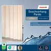 Duschvorhang 'Pardo' beige 120 x 200 cm