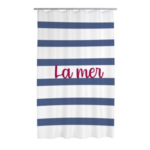 Duschvorhang 'La Mer' Textil multicolor 180 x 200 cm