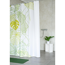 Duschvorhang 'Tropical' Textil grün 180 x 200 cm