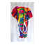 Verkleinertes Bild von Duschvorhang 'Elephant' Textil multicolor 180 x 200 cm