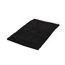 Verkleinertes Bild von Badteppich 100 % Polyester-Microfaser schwarz 55 x 85 cm