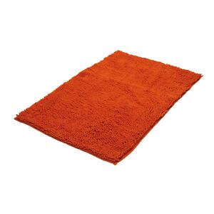 Badteppich 100 % Polyester-Microfaser orange 55 x 85 cm