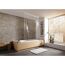 Duschrollo Clear über Badewanne