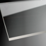 Verkleinertes Bild von Seitenwand für Drehtür 'Beta' Anschlag links, Titan, Klarglas, Sondermaß